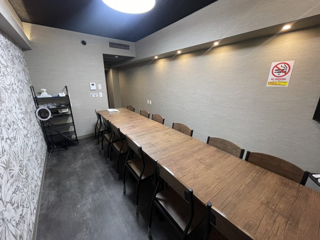 レンタルスペース・貸会議室「プレジール新大阪410」スペース内